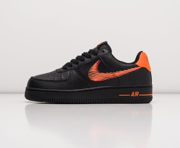 Nike air force 1 mens orange best sale