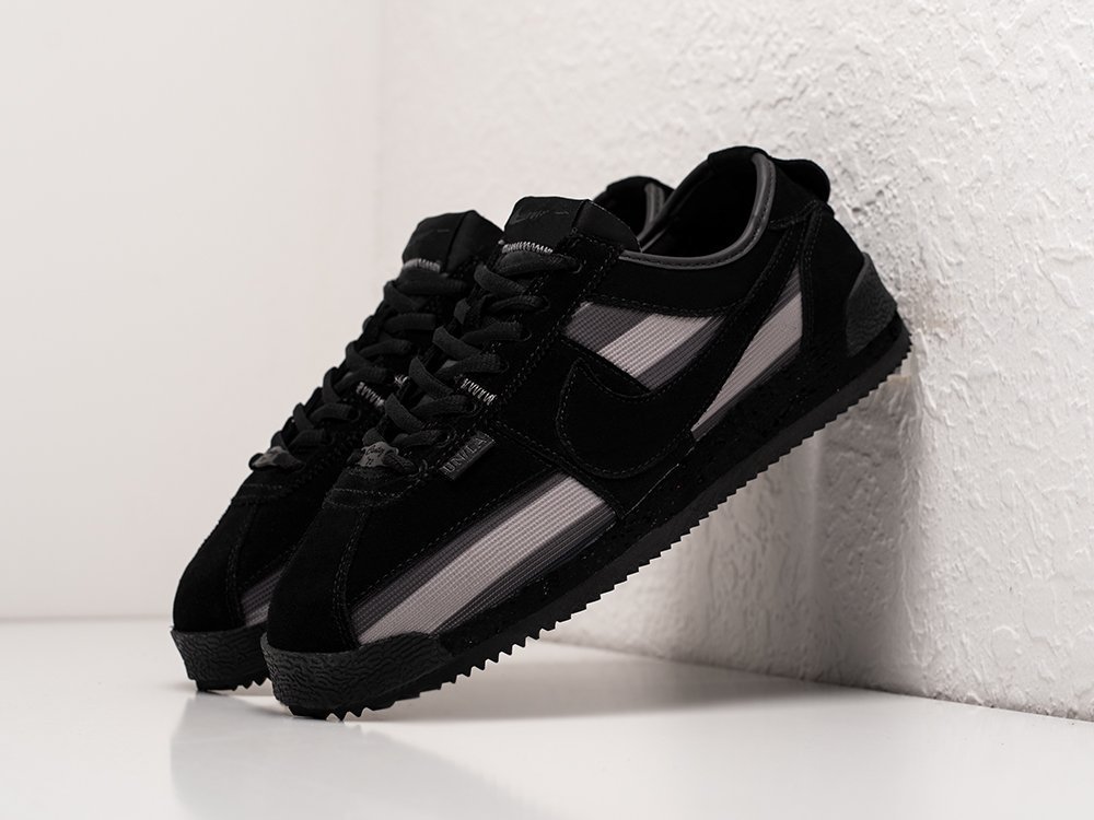 Union x Nike Cortez Nylon black