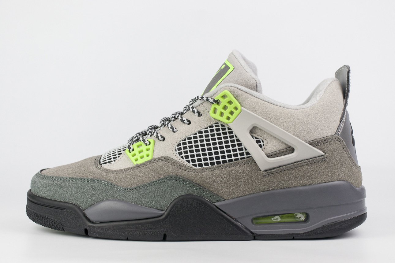 Nike Air Jordan 4 Retro Cool Grey Volt KEDRED