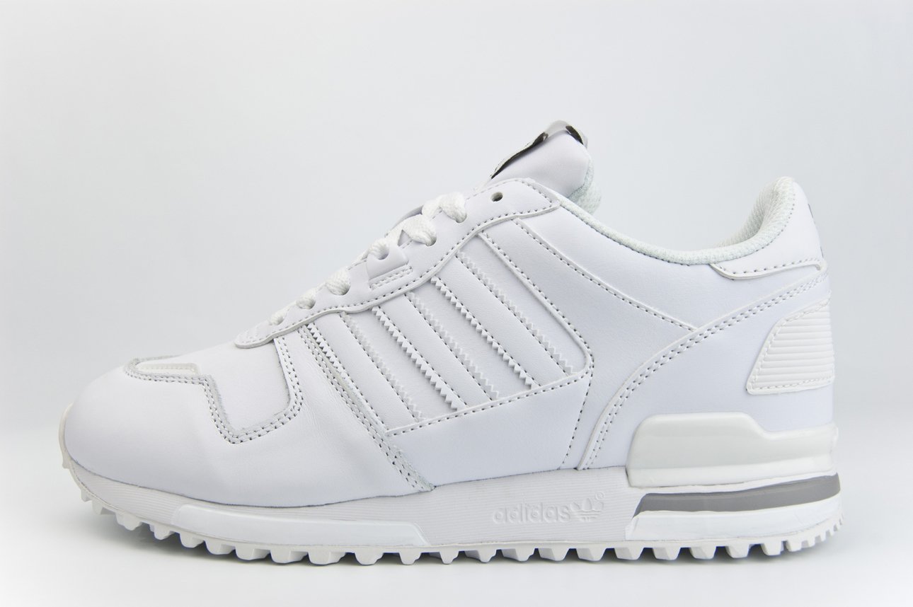 Adidas ZX 700 Leather Wmns Triple White KEDRED