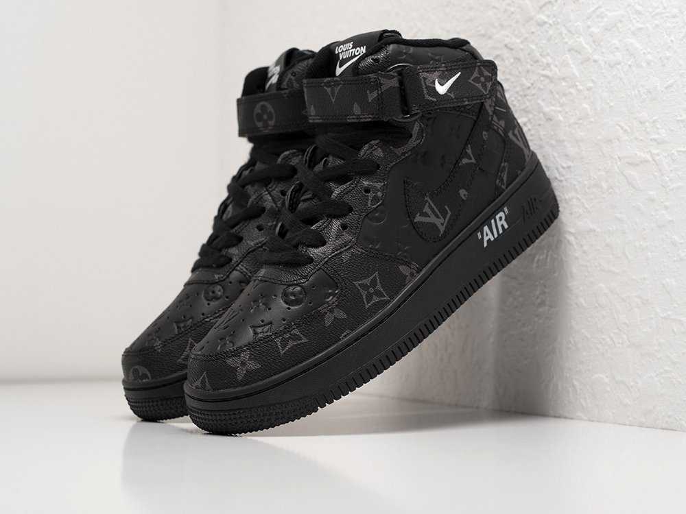 Louis Vuitton x Nike Air Force 1 black