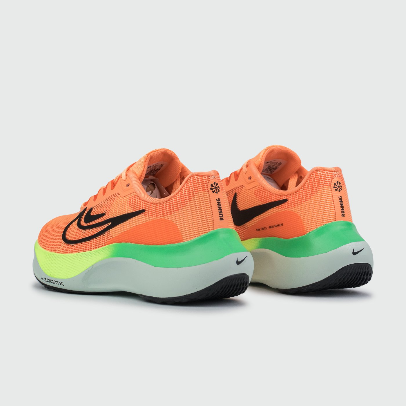 Nike free 5.0 orange and green sale