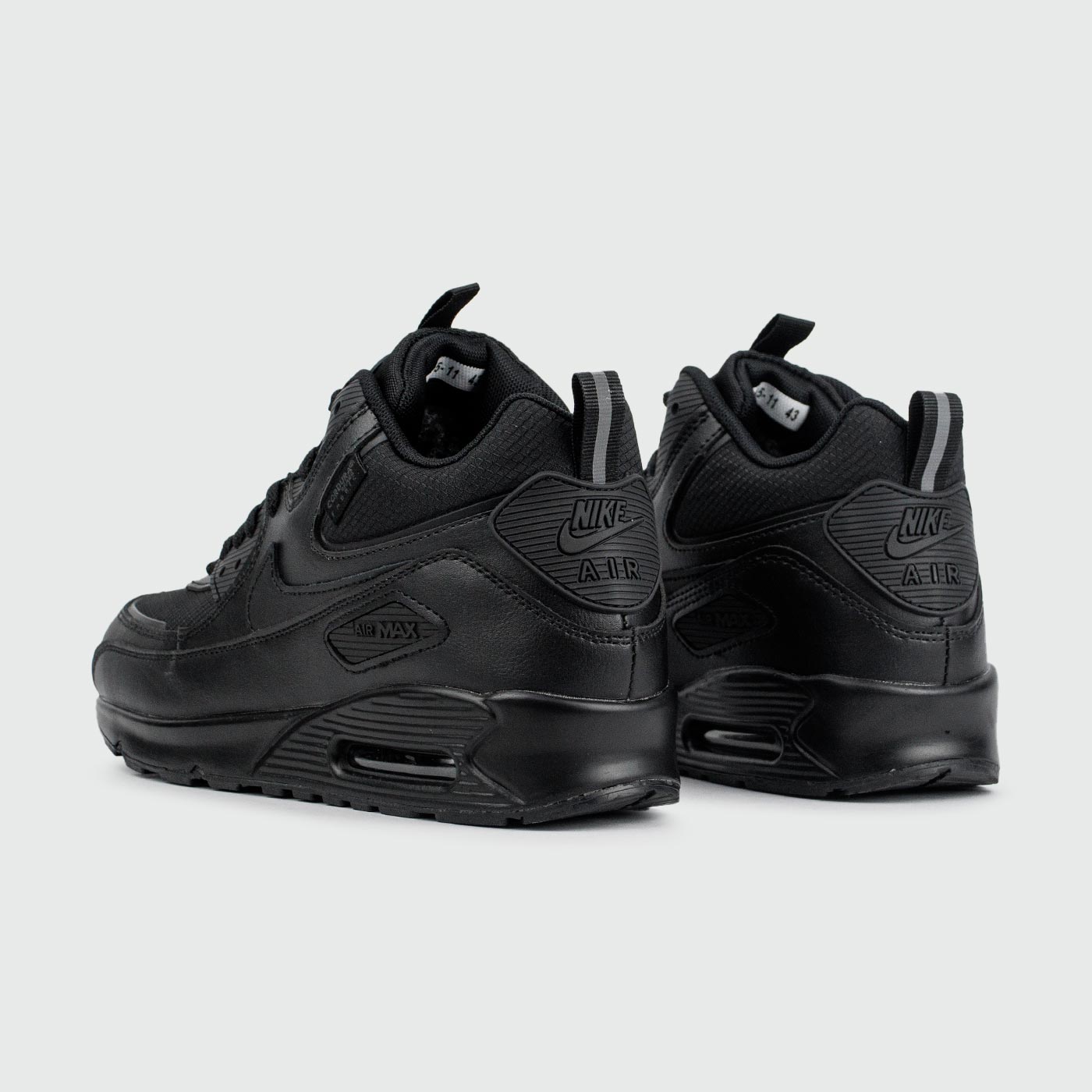 Nike Air Max 90 Mid Trp. Black with Fur KEDRED